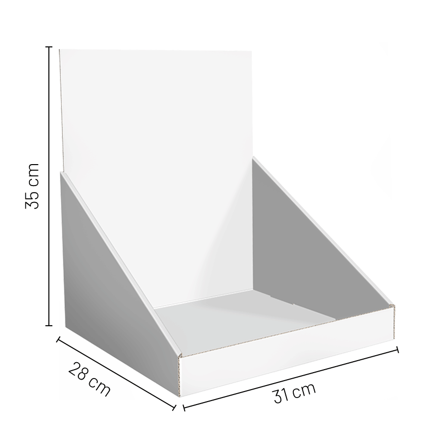 Espositore da banco in cartone Vendor M